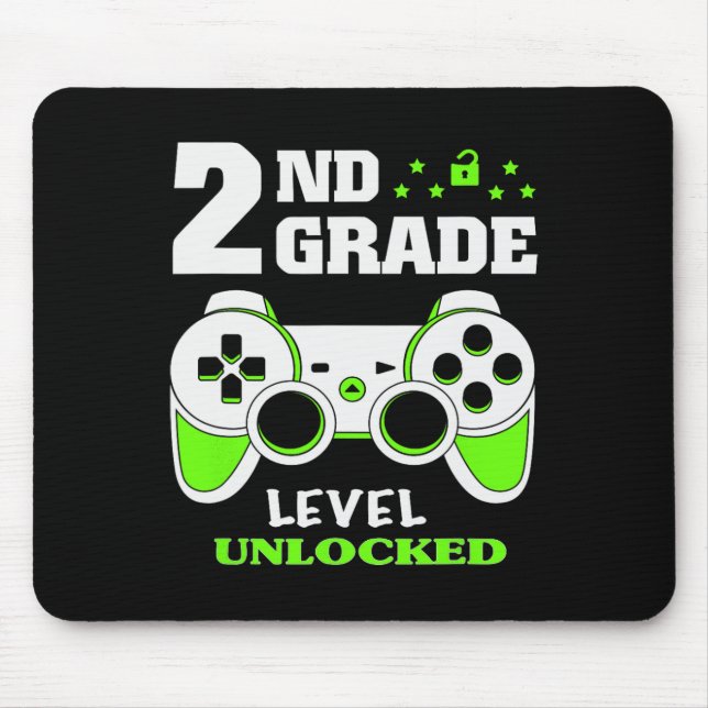Mousepad Jogo De Vídeo Desbloqueado De Nível De segundo Vol (Frente)