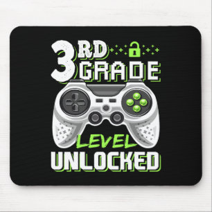 Mousepad Jogo De Vídeo Desbloqueado Do Nível 3º Voltou Para