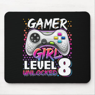 Mousepad Jogo de vídeo desbloqueado Nível 8 - 8º aniversári