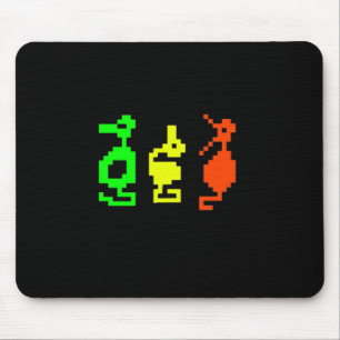 Mousepad Jogo de Vídeo Retro Aventura de 8 bits Dragão