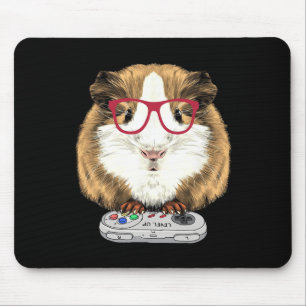 Mousepad Jogo de Vídeo Suíno Selvagem Animal Guiné Gamers 1