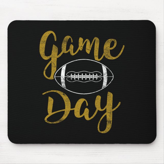 Mousepad Jogo Dia de Futebol Cuja Cúpula De Futebol (Frente)