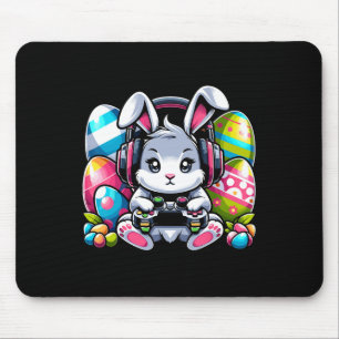 Mousepad Jogo Dia Felz pascoa Coelhinho De Ovo Engraçados C