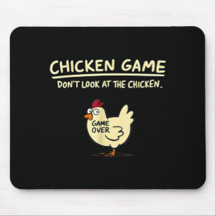 Mousepad Jogo do Frango Não Olhe para o Frango Frango Engra