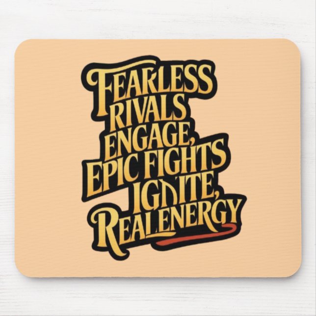 Mousepad Jogo dos Guerreiros Inteligentes (Frente)