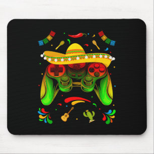 Mousepad Jogo eletrônico Cinco De Mayo Meninos Crianças Vam