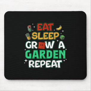 Mousepad Jogo Engraçado Comer Dormir Cultivar Um Jogador De