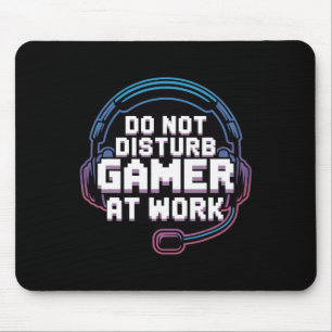 Mousepad Jogo Engraçado Humor Não Incomodar Jogador