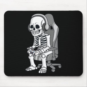 Mousepad Jogo Halloween Skeleton Assustador Meninos Jovens