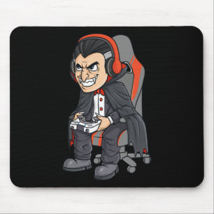Mousepad Jogo Halloween Vampiro Assustador Garotos Jovens