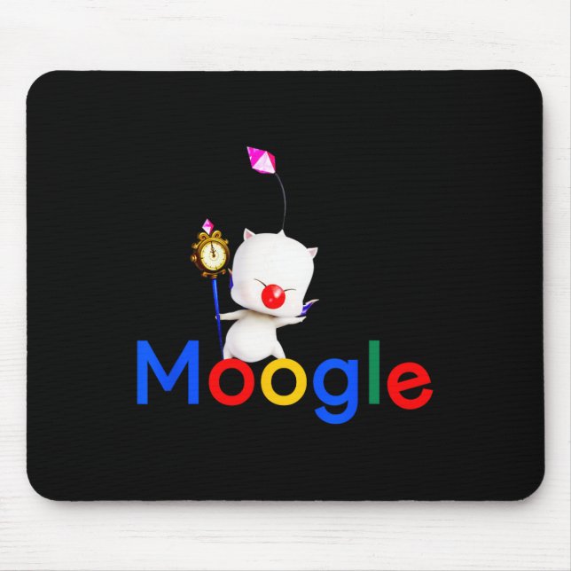 Mousepad Jogo Kawaii Moogle Kupo Gamer Jogo (Frente)