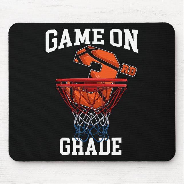 Mousepad Jogo No 3º Ano De Basquete De Volta Ao Ensino (Frente)