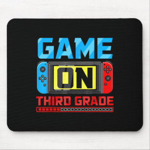 Mousepad Jogo No 3º Ano Do Jogador De Volta À Escola No Pri
