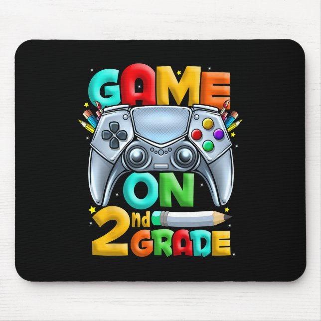 Mousepad Jogo No segundo De Volta Ao Nível U De segundo Esc (Frente)