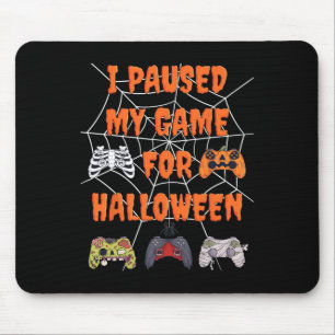 Mousepad Jogo Pausou Meu Jogo Para O Jogador De Diversão Do
