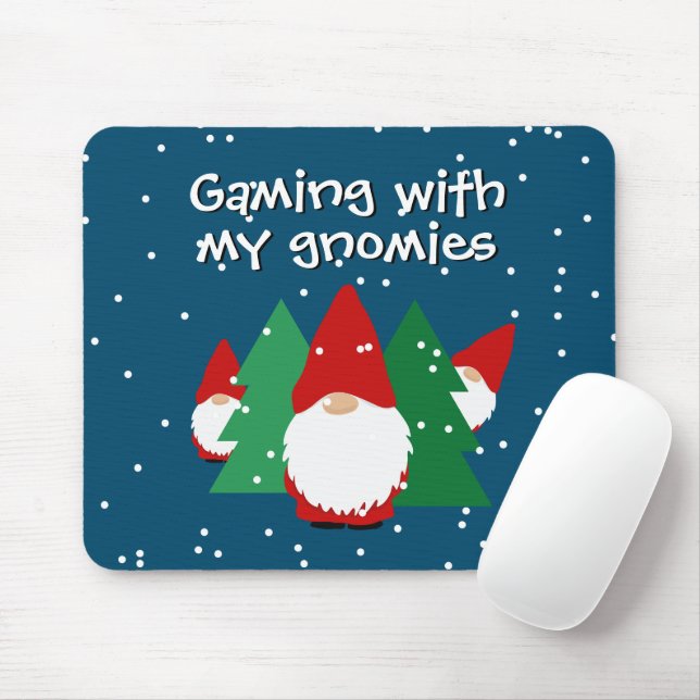 Mousepad Jogos com meus jogos, jogador engraçado (Com mouse)