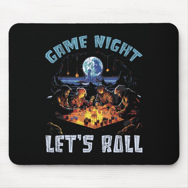 Mousepad Jogos De Rpg De Interpretação De Papel D20 Jogos D (Frente)