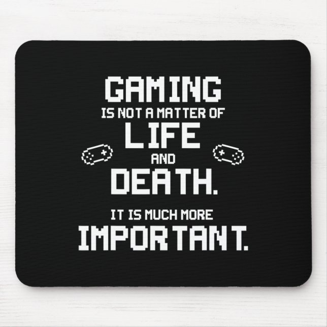 Mousepad Jogos de Vídeo Antigos Divertidos PC Console Gamer (Frente)