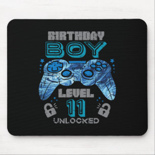 Mousepad Jogos de vídeo desbloqueados do nível 11 Birthday