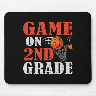 Mousepad Jogos Divertidos No segundo De Basquete De Volta À