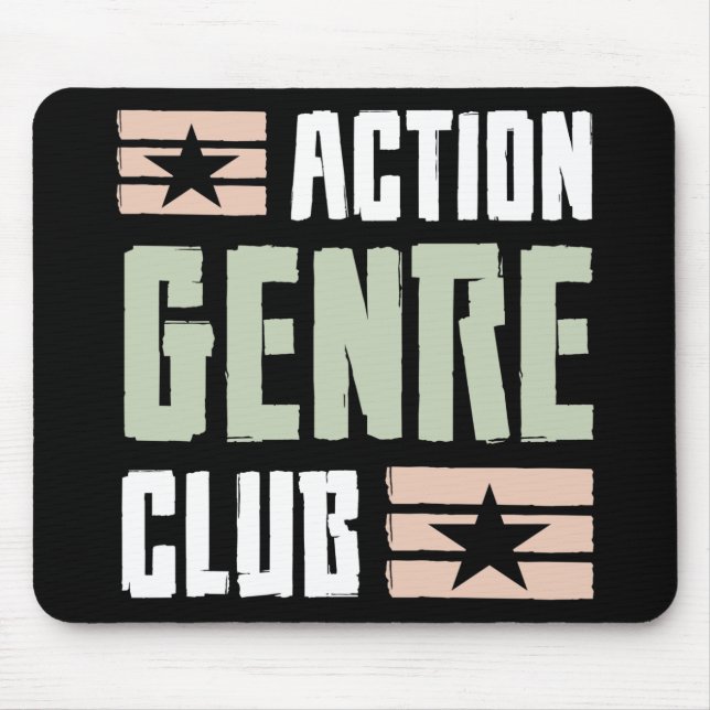Mousepad Jogos do Action Genre Club (Frente)