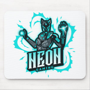 Mousepad Jogos Neon