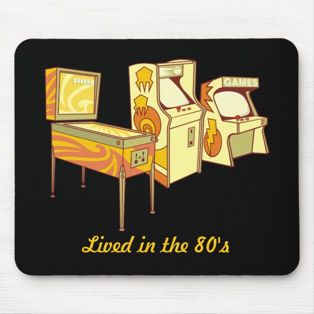 Mousepad Jogos Retro (Frente)