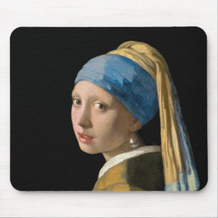 Mousepad Johannes Vermeer - Rapariga com um Ouriço de Pér