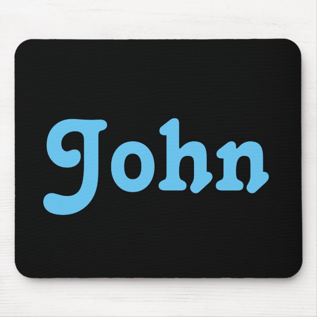 Mousepad John (Frente)