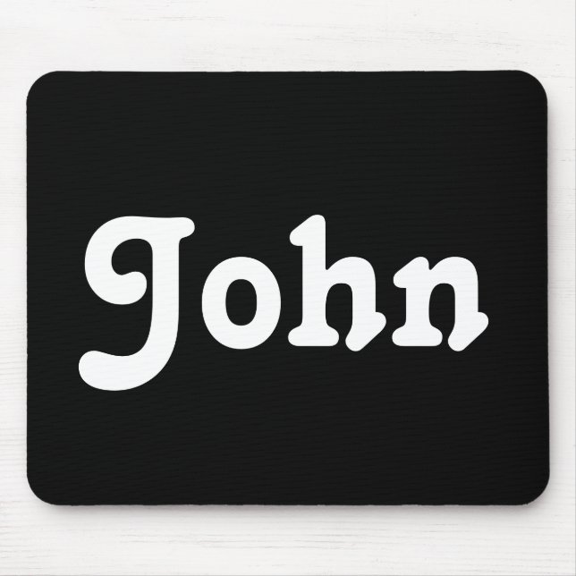Mousepad John (Frente)