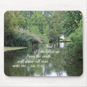 Mousepad John 12:32 E eu, se eu for levantado da terra