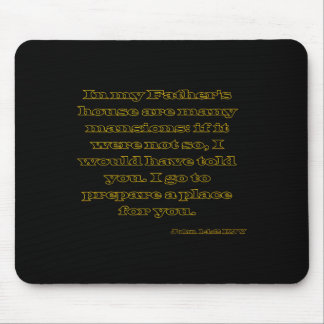 Mousepad John 14_2 Kjv Na Casa De Meu Pai Bibliografia Cris