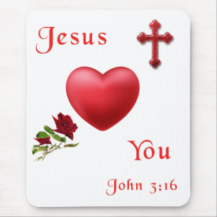 Mousepad John 3:16