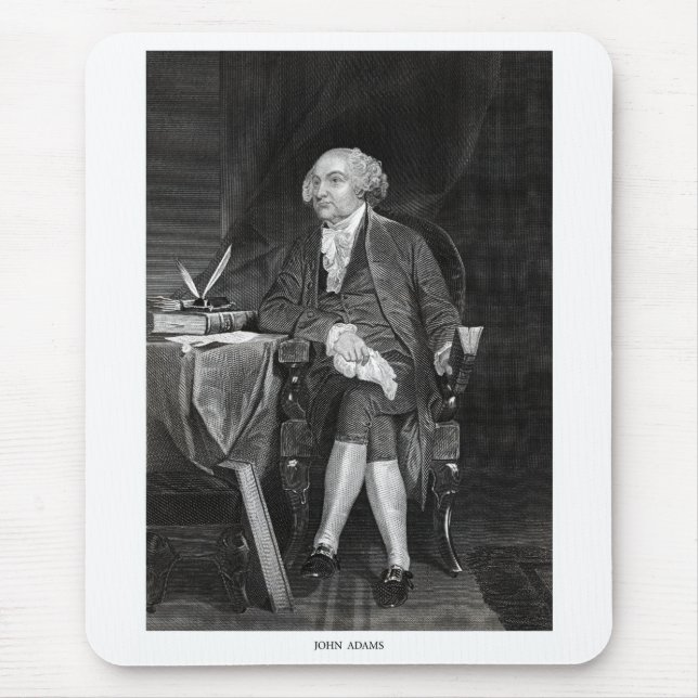 Mousepad John Adams (Frente)