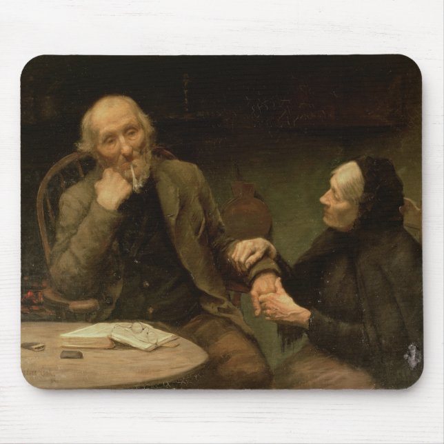 Mousepad John Anderson, meu Jo, 1894 (óleo em canvas) (Frente)