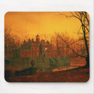 Mousepad John Atkinson Grimshaw a casa assombrada