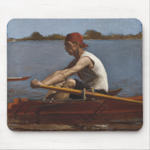 Mousepad John Biglin em um único Scull
