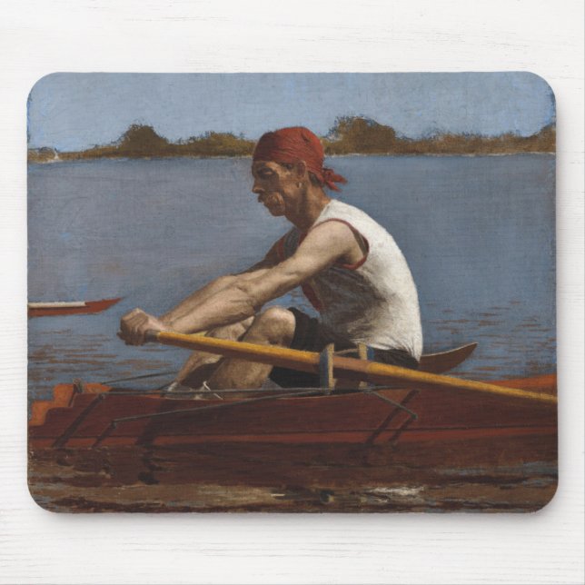 Mousepad John Biglin em um único Scull (Frente)