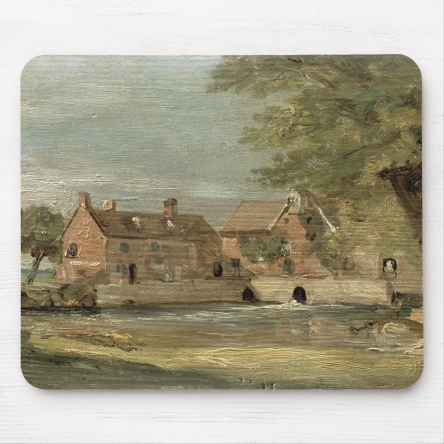 Mousepad John Constable| Flatford Mill (óleo no painel) (Frente)