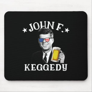 Mousepad John F. Keggedy Bebado Presidente Kennedy Jfk 4º D