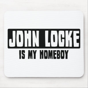 Mousepad John Locke é meu ficar em casa