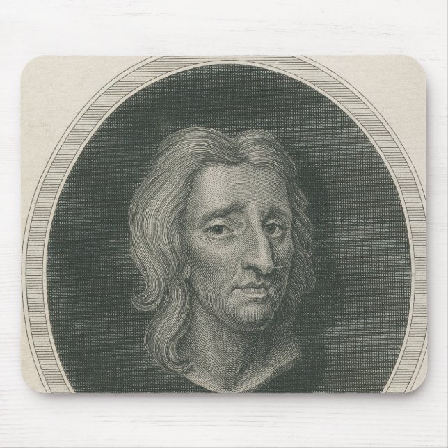 Mousepad John Locke, gravado por James Basire (Frente)