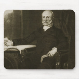 Mousepad John Quincy Adams, 6o presidente do Sta unido