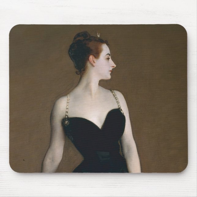 Mousepad John Singer Sargent Madame X Retrato Clássico (Frente)