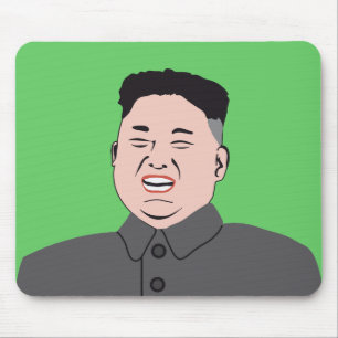 Mousepad Jong-un de riso de Kim