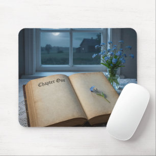 Mousepad Jornal Vintage Ano Novo ao Luar