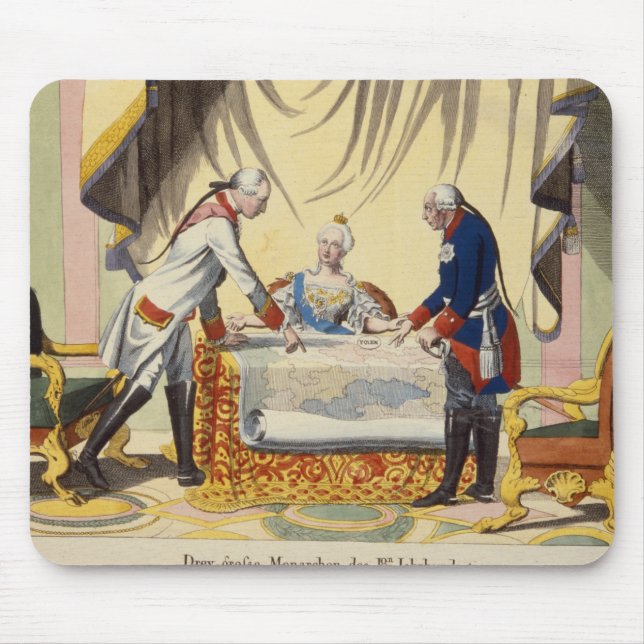 Mousepad Joseph II, Catherine The Great e Frederick II (Frente)