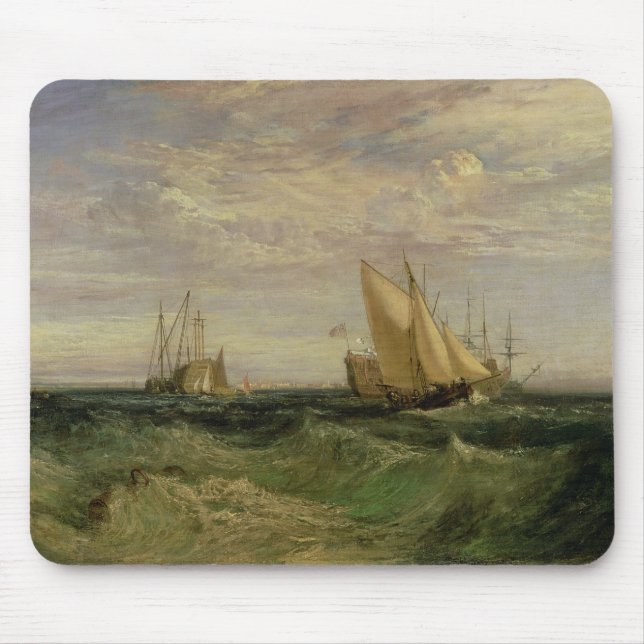 Mousepad Joseph Mallord William Turner | a afluência de (Frente)