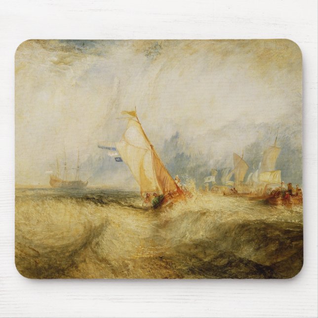 Mousepad Joseph Mallord William Turner| Van Tromp Going Ab (Frente)