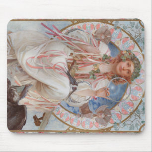 Mousepad Josephine Crane Bradley como Lavia por Alphonse Mu